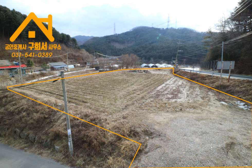 경기 포천시 신북면 갈월리 2차선 대로변에 유원지 근처라 식당이랑 카페하기 좋은 명당 매매!! 매매 매물번호 10050 사진 5