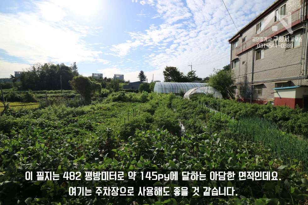 경기 포천시 가산면 마산리 초등학교, 중학교 가까운 마산리 빌라 부지 575py 매매! (매매가 11억 5천만 원) 매매 매물번호 10193 사진 6